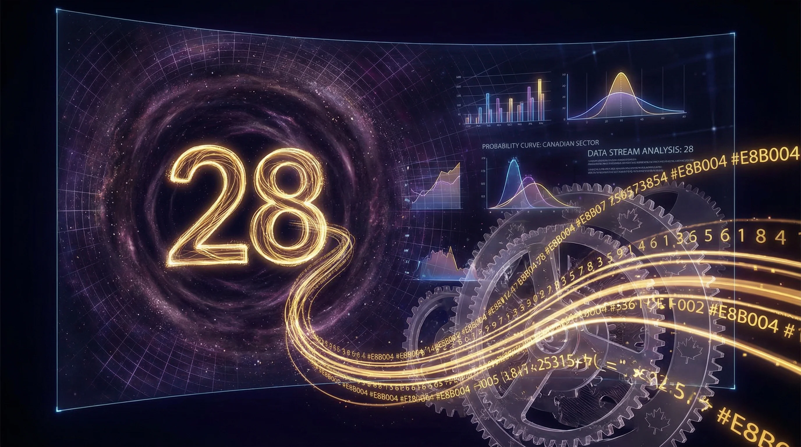 加拿大28 - 时空裂缝中的 极速飞艇 数字印记 - 时空旅人彩运编年史